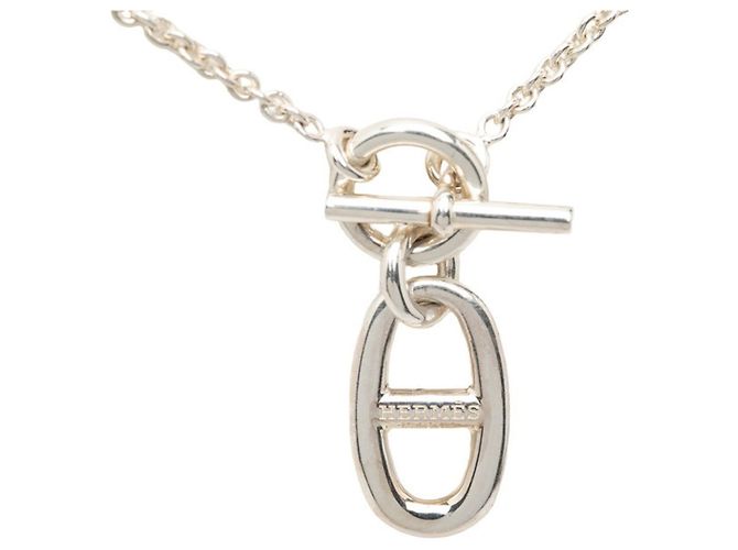 Hermès Collana Pendente Amuleto Chaine d'Ancre Hermes - vista 2