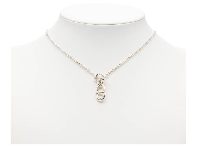Hermès Collana Pendente Amuleto Chaine d'Ancre Hermes - vista 4