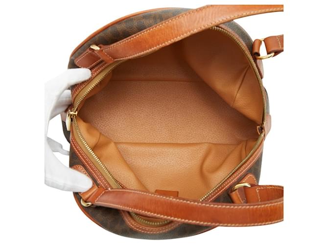 Céline Borsa Celine Macadam Marrone - vista 10