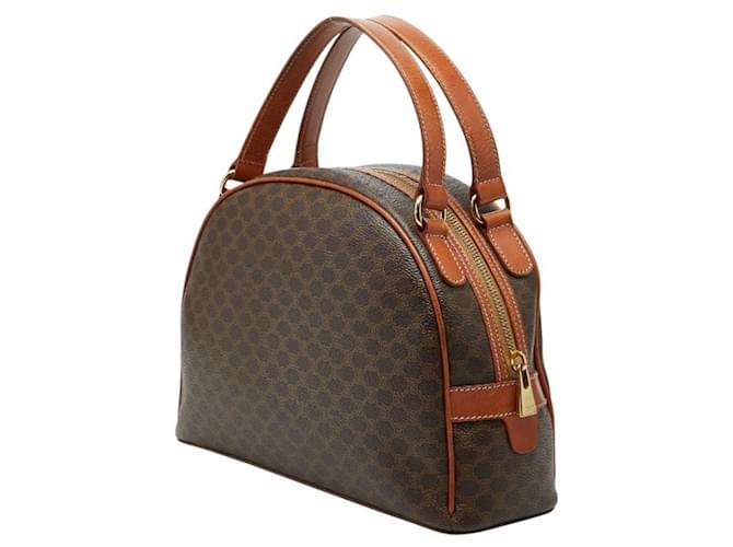 Céline Borsa Celine Macadam Marrone - vista 2