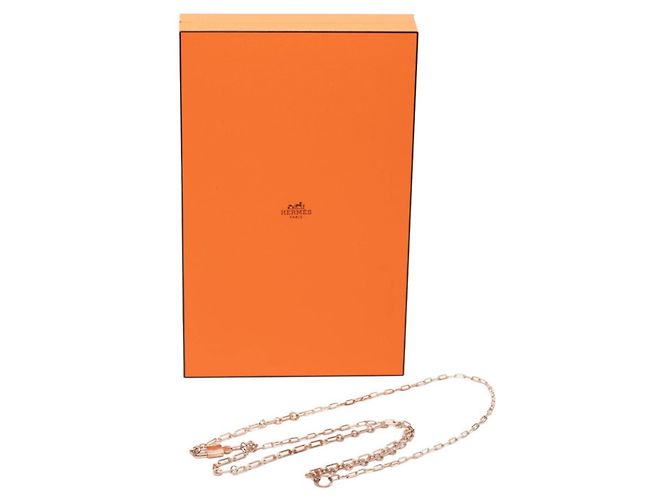 Hermès Alpha Kelly Halskette aus Silber - Ansicht 6