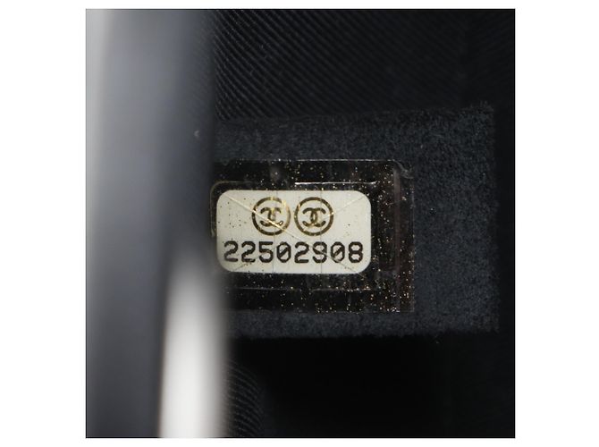 Borsa a spalla in pelle nera Chanel Nero - vista 12