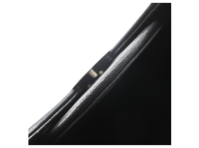 Borsa a spalla in pelle nera Chanel Nero - vista 8