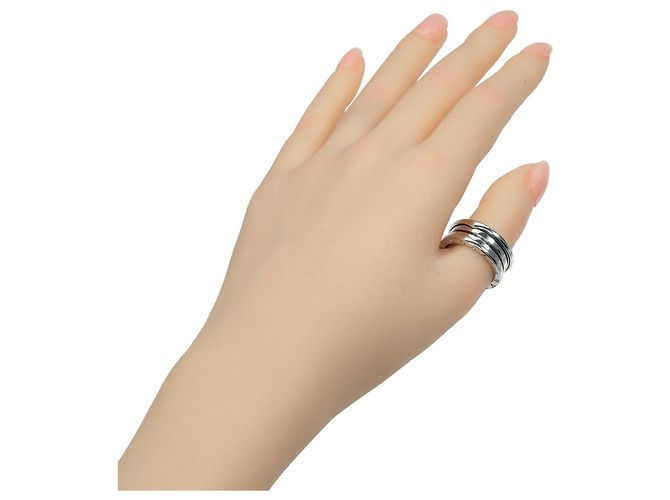 Bulgari Anello B.ZERO1 3 bande in oro bianco 18K Bvlgari - Ansicht 2