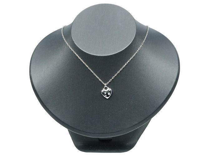 Collana Sentimental Heart in Oro Bianco 18K di Tiffany & Co. - vista 2