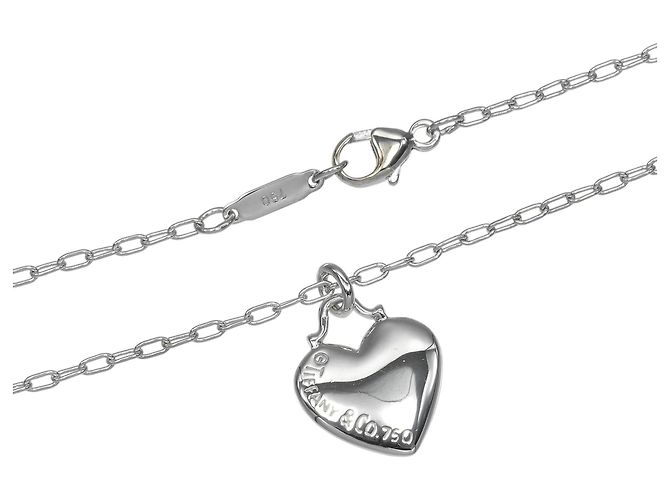 Collana Sentimental Heart in Oro Bianco 18K di Tiffany & Co. - vista 5