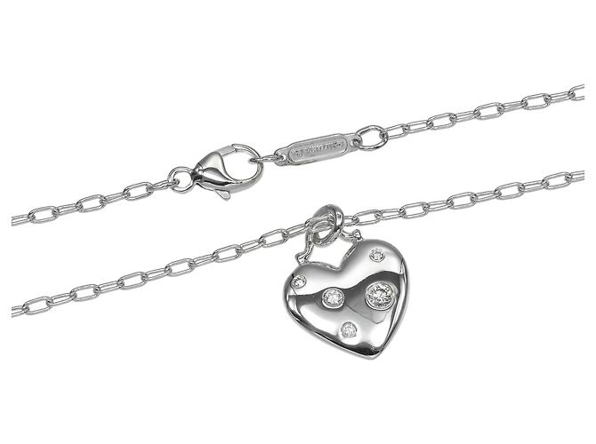 Collana Sentimental Heart in Oro Bianco 18K di Tiffany & Co. - vista 6
