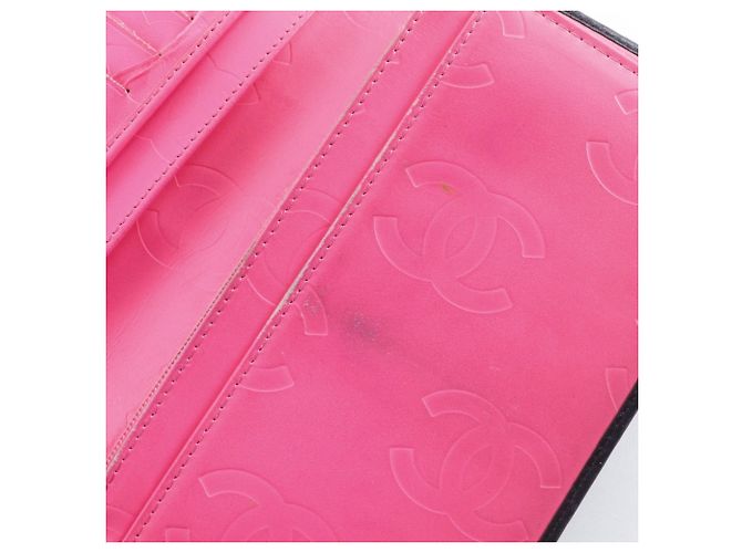 Chanel Cambon Linie Bi-Fold Langbörse Schwarz - Ansicht 12