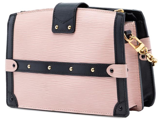 Clutch Trunk Epi Rosa Louis Vuitton - vista 2