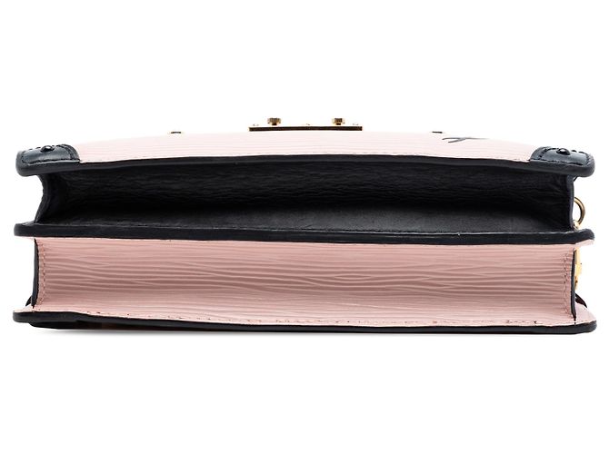 Clutch Trunk Epi Rosa Louis Vuitton - vista 3