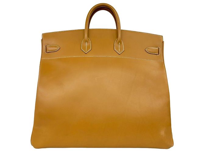 Hermès Borsa Birkin 50 Vacca Marrone HAC Marrone chiaro - vista 2