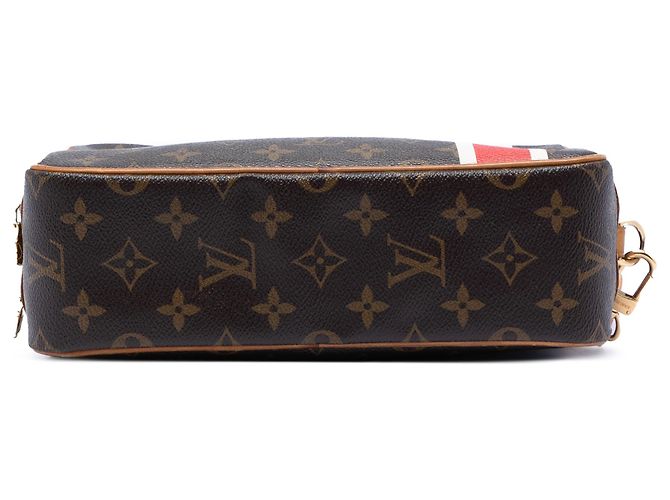 Clutch Pavel Monogramma Marrone Louis Vuitton - vista 3
