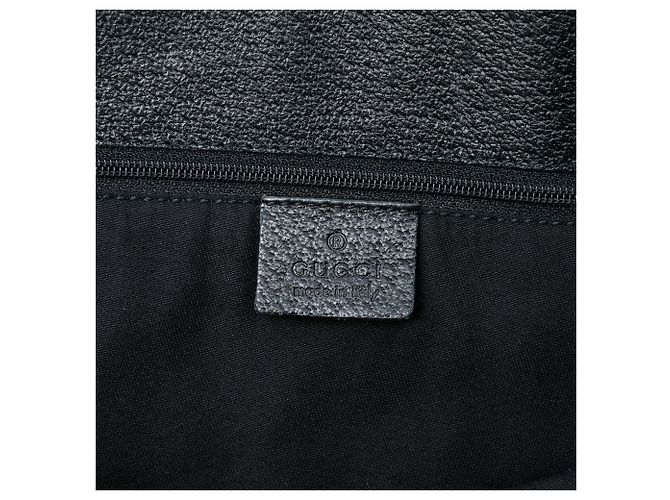 Gucci Schwarze Große GG Canvas Eclipse Tote - Ansicht 5