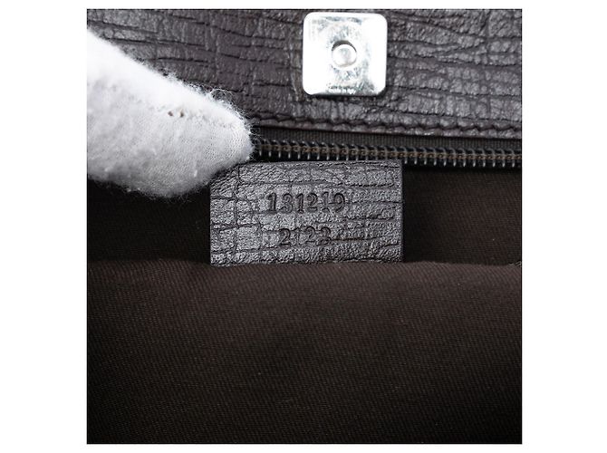 Borsa Tote Verticale GG Supreme Extra Large Beige di Gucci - vista 6
