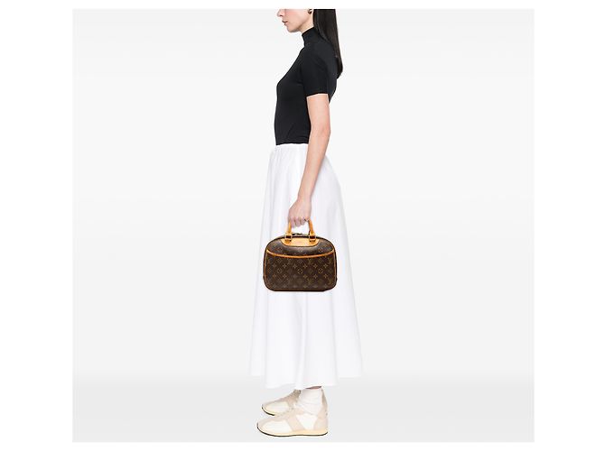 Louis Vuitton Trouville Monogramma Marrone - vista 7