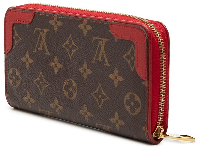Louis Vuitton Brown Monogram Retiro Zippy Wallet - view 2