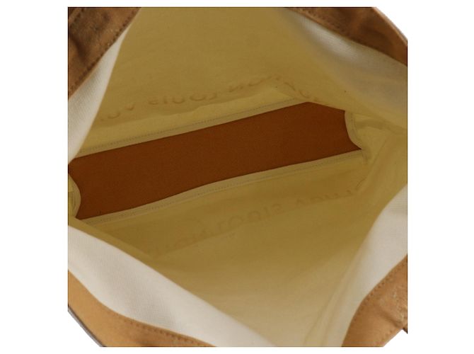 Louis Vuitton Weiße Canvas Fondation Tote - Ansicht 4