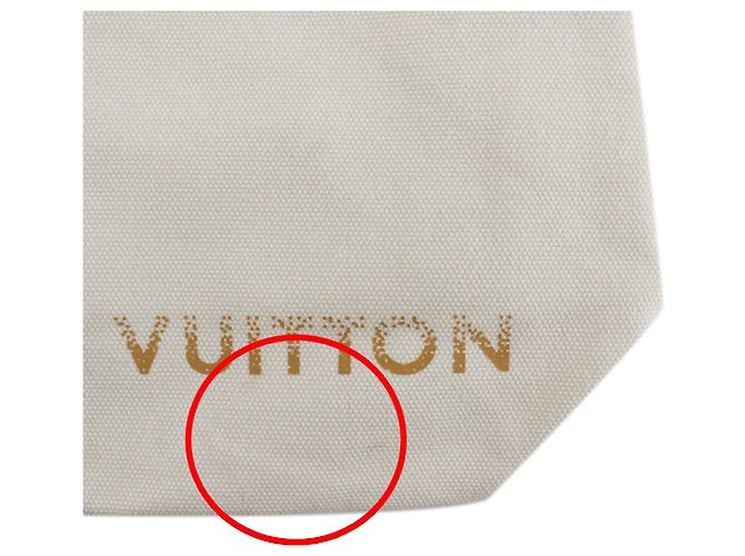 Louis Vuitton Weiße Canvas Fondation Tote - Ansicht 7