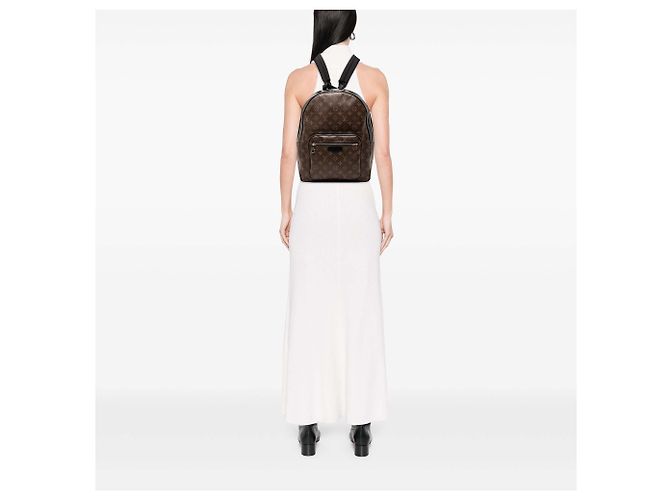 Louis Vuitton Marrone Monogramma Macassar Josh - vista 7