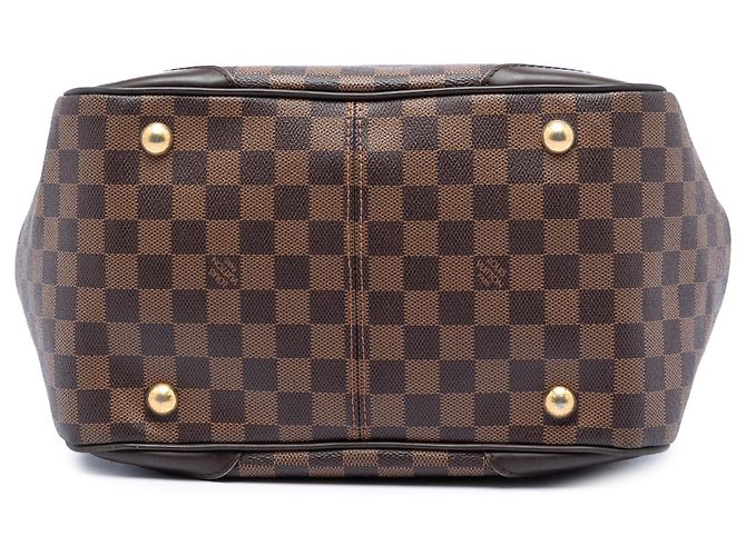 Louis Vuitton Marrone Damier Ebene Verona MM - vista 3