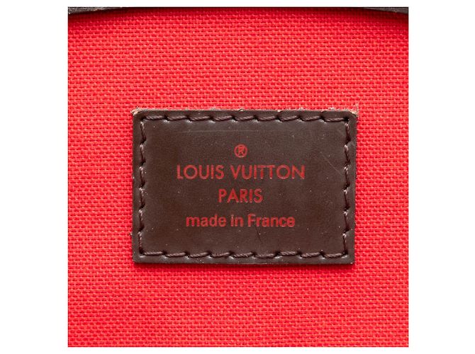 Louis Vuitton Marrone Damier Ebene Verona MM - vista 5
