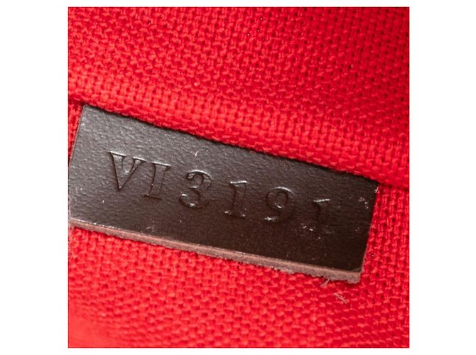 Louis Vuitton Marrone Damier Ebene Verona MM - vista 6
