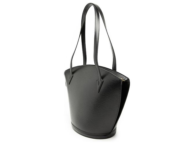 Louis Vuitton Saint Jacques GM en Épi Noir avec Longue Sangle - vue 2