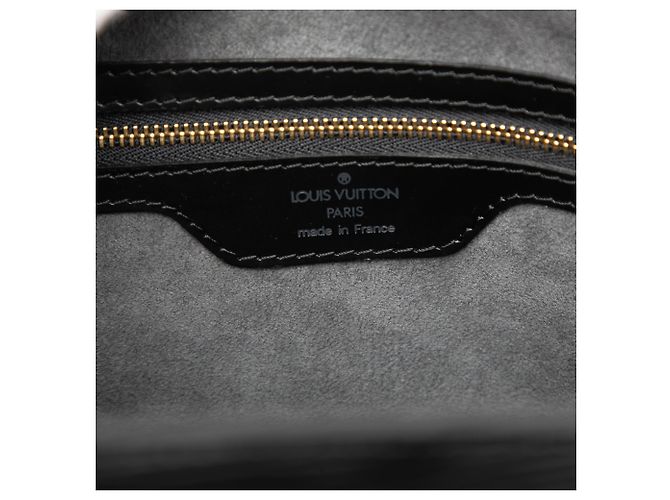 Louis Vuitton Saint Jacques GM en Épi Noir avec Longue Sangle - vue 5