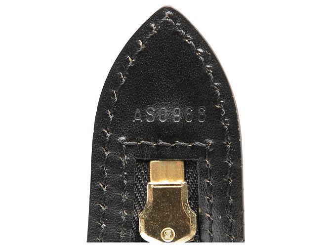 Louis Vuitton Saint Jacques GM en Épi Noir avec Longue Sangle - vue 6