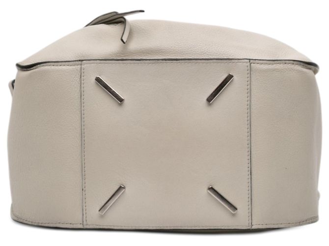 Borsa Hammock in pelle di vitello granata marrone LOEWE Beige - vista 3