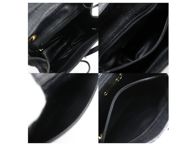 Chanel Coco Mark Rucksack Schwarz - Ansicht 5