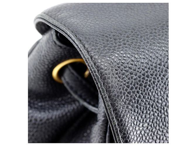 Chanel Coco Mark Rucksack Schwarz - Ansicht 7