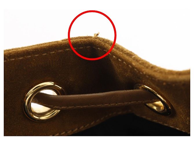 Borsa a spalla con design a punto Salvatore Ferragamo Cammello - vista 13