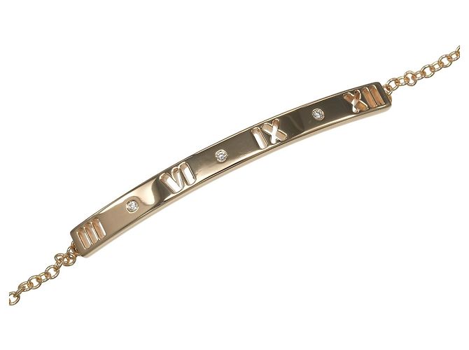 Bracciale Atlas Bar in oro rosa 18K di Tiffany & Co. - vista 4