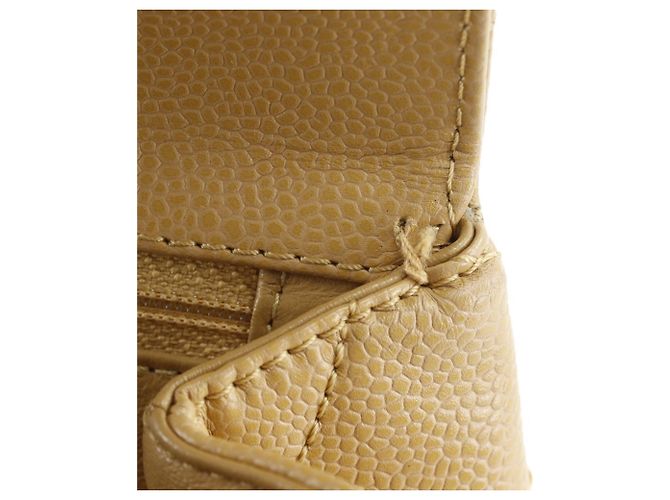 Borsa a Mano Chanel Matelassé in Beige - vista 11