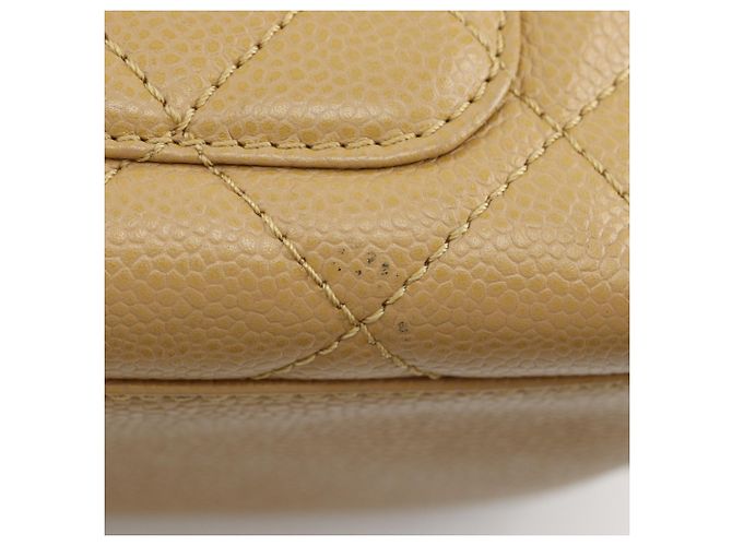 Borsa a Mano Chanel Matelassé in Beige - vista 12