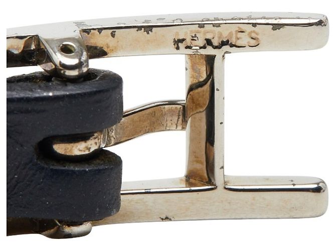 Pulsera Larga Hapi 3 de Hermès Negro - vista 4