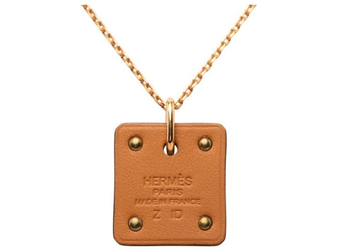 Hermès Collana Hermes As de Coeur PM Multicolore D'oro - vista 2