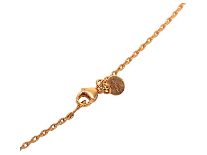 Hermès Collana Hermes As de Coeur PM Multicolore D'oro - vista 4
