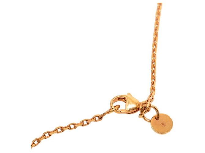Hermès Collana Hermes As de Coeur PM Multicolore D'oro - vista 5