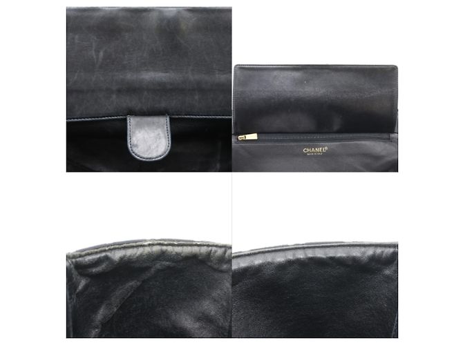 Borsa Tote in Jersey Nero con Catena Chanel - vista 13