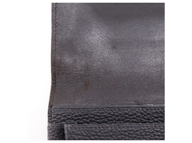 Portafoglio Lungo Dogon GM di Hermès Nero - vista 11