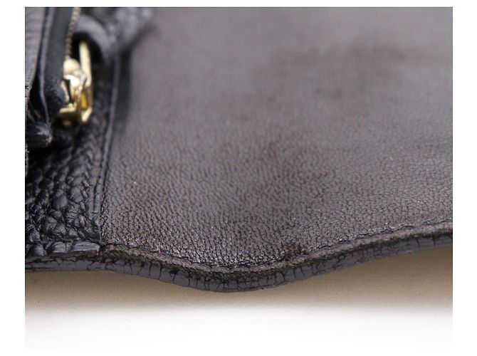 Portafoglio Lungo Dogon GM di Hermès Nero - vista 18