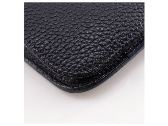 Portafoglio Lungo Dogon GM di Hermès Nero - vista 4