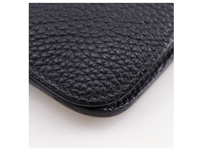 Portafoglio Lungo Dogon GM di Hermès Nero - vista 5