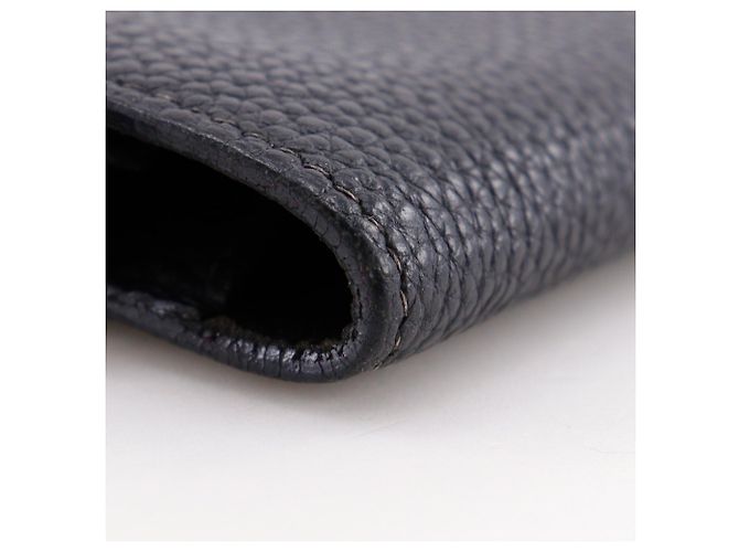 Portafoglio Lungo Dogon GM di Hermès Nero - vista 6