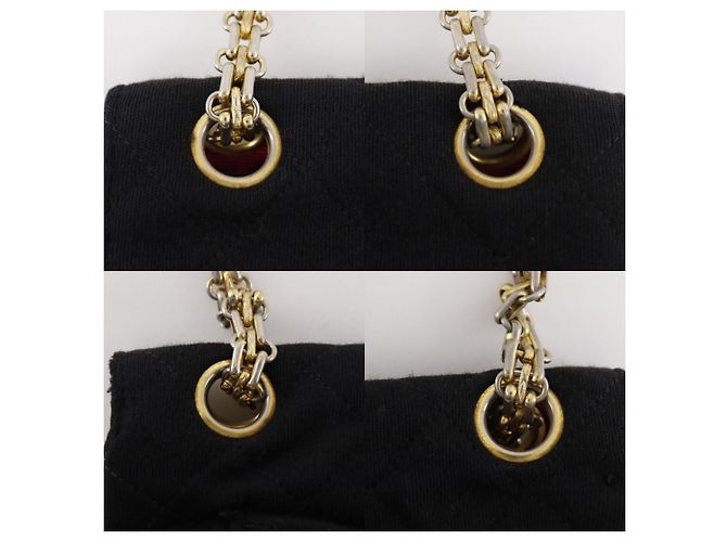 Bolsa de ombro preta com corrente Chanel Preto - vista 11
