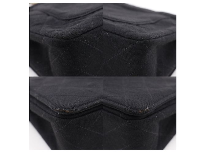 Bolsa de ombro preta com corrente Chanel Preto - vista 4