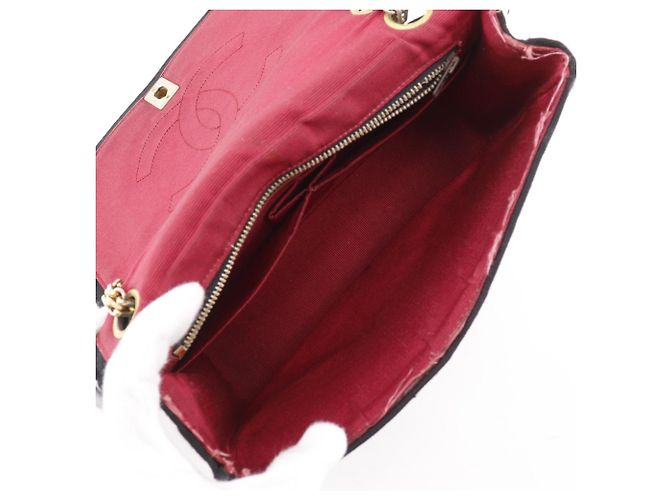 Bolsa de ombro preta com corrente Chanel Preto - vista 7