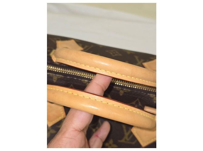 Borsa Louis Vuitton Speedy 30 Monogram Marrone Monogramma - vista 4